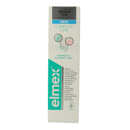Elmex Tandpasta sensitive plus complete care 75 Milliliter