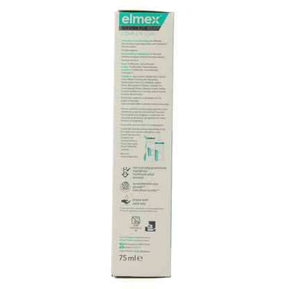 Elmex Tandpasta sensitive plus complete care 75 Milliliter