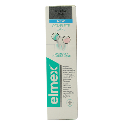 Elmex Tandpasta sensitive plus complete care 75 Milliliter