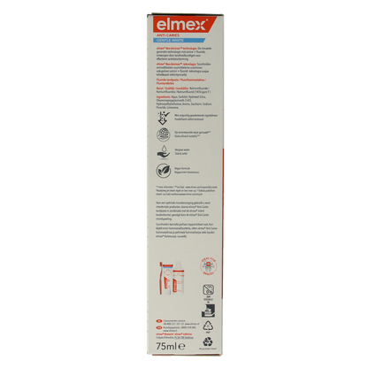 Elmex Tandpasta anti caries gentle white 75 Milliliter
