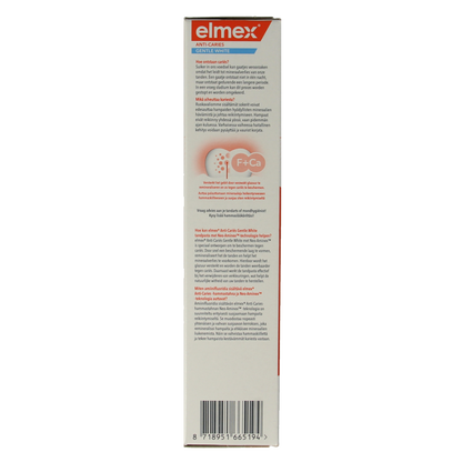 Elmex Tandpasta anti caries gentle white 75 Milliliter