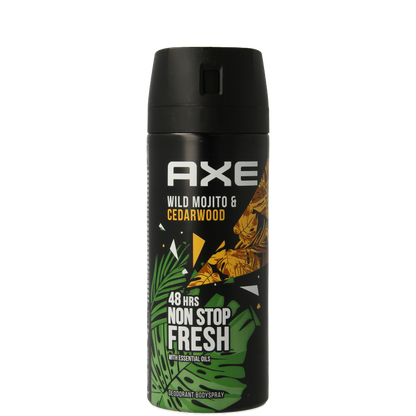 AXE Deodorant bodyspray wild mojito & cedarwood 150 Milliliter