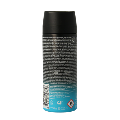 AXE Deodorant bodyspray ice chill 150 Milliliter