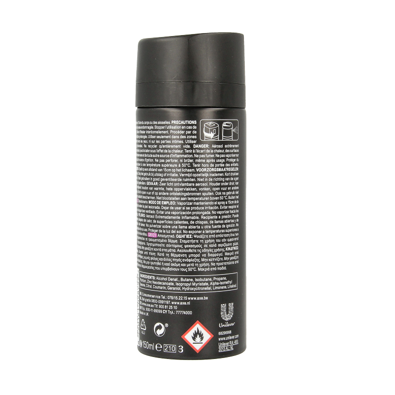 AXE Deodorant bodyspray excite 150 Milliliter