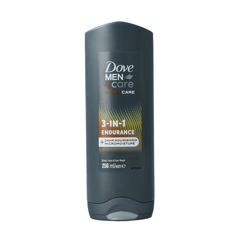 Dove Shower men + care sport endurance 3 in 1 250 Milliliter