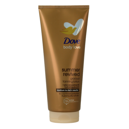 Dove Bodylotion summer dark 200 Milliliter