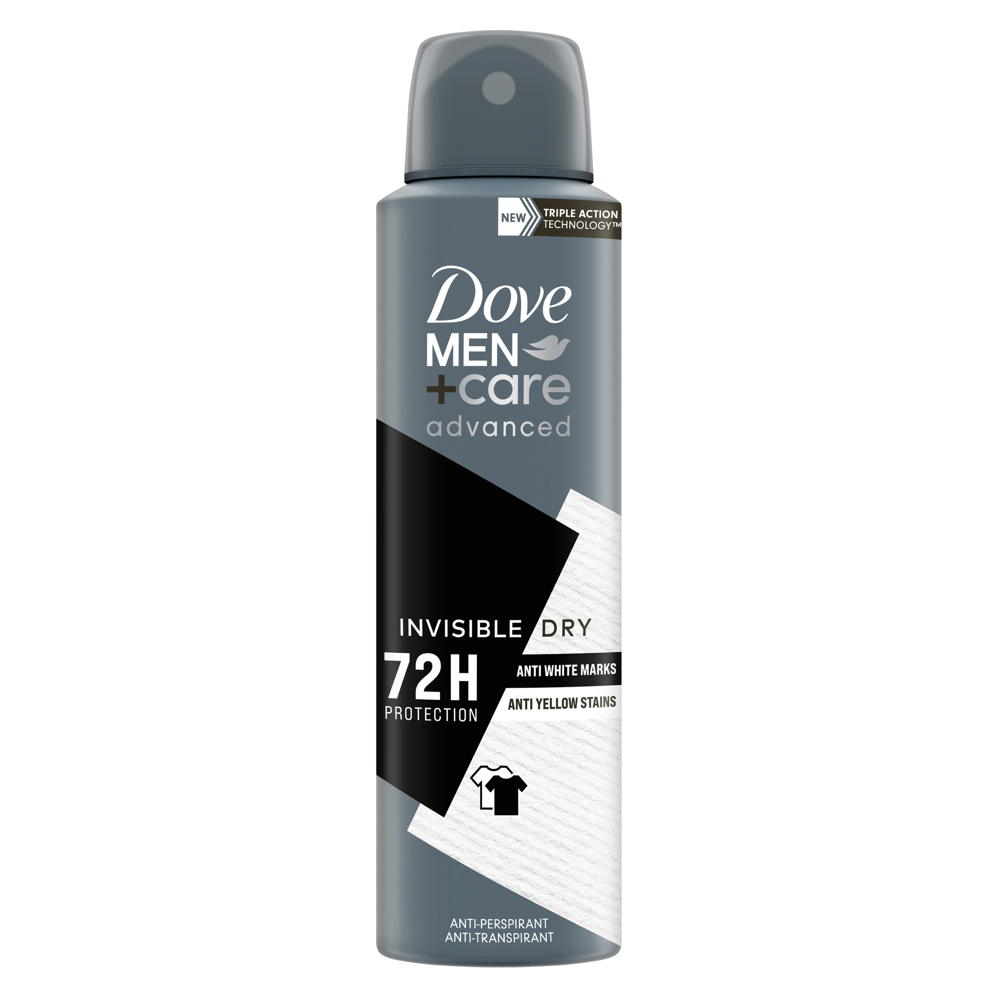 Dove Deodorant spray men+ care invisible dry 150 Milliliter