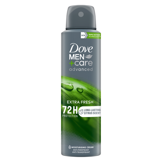 Dove Deodorant spray men+ care extra fresh 150.00 Milliliter