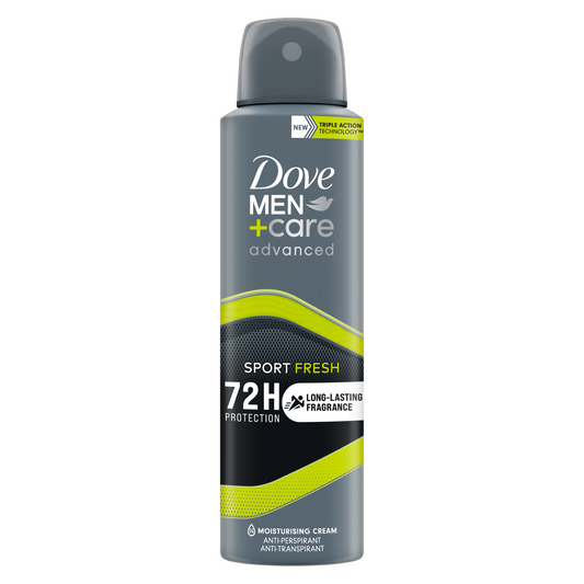 Dove Deodorant spray men+ care sport fresh 150.00 Milliliter