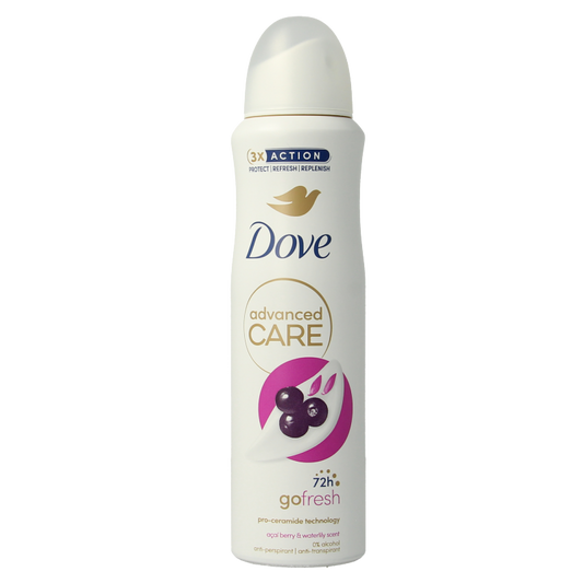 Dove Deodorant spray advanced acai & waterlily 150 Milliliter