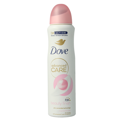Dove Deodorant spray beauty finish 150.00 Milliliter