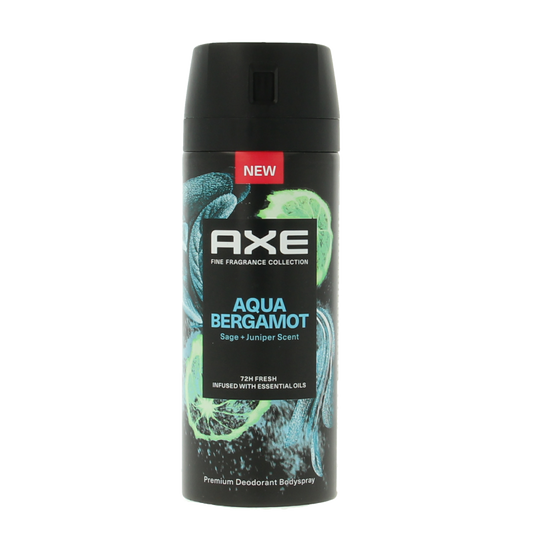 AXE Deodorant bodyspray kenobi aqua bergamot 150 Milliliter
