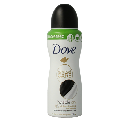 Dove Deodorant spray invisible dry 100 Milliliter