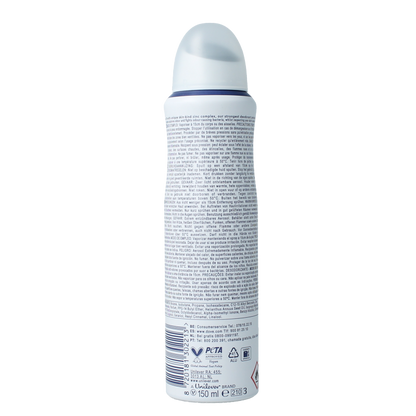 Dove Deodorant spray original 0% 150 Milliliter