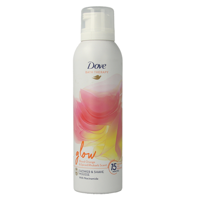 Dove Glow shower & shave foam 200 Milliliter