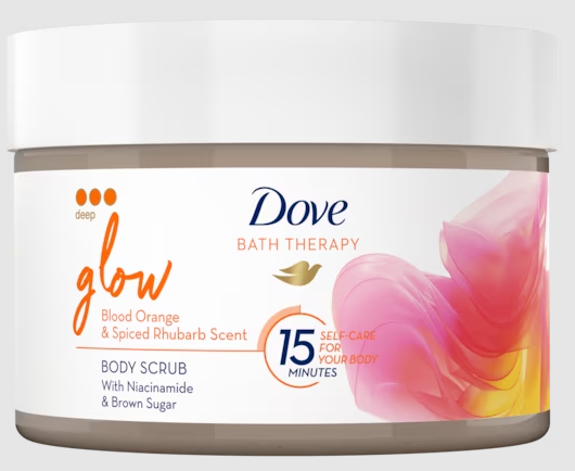 Dove Glow body scrub 295 Milliliter