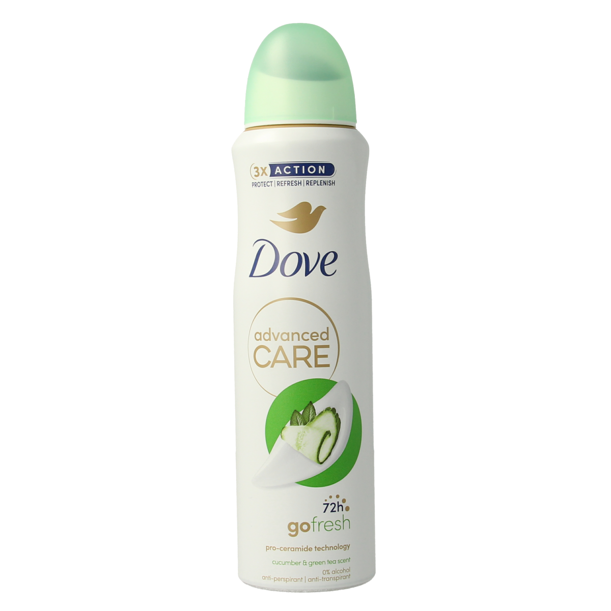 Dove Deodorant spray go fresh cucumber 150.00 Milliliter