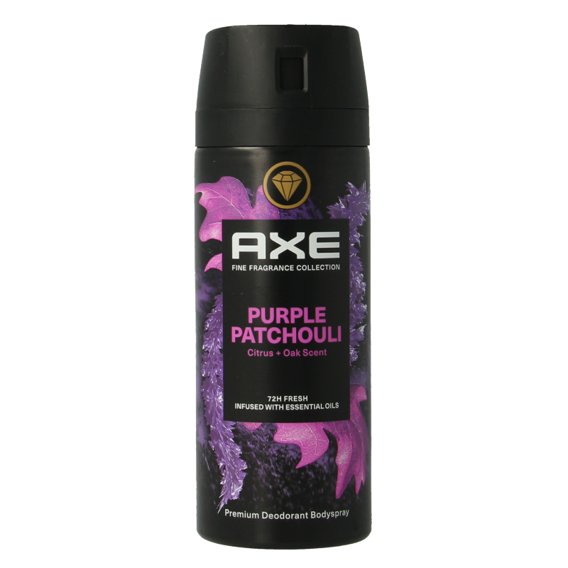 AXE Deodorant bodyspray purple patchouli 150 Milliliter