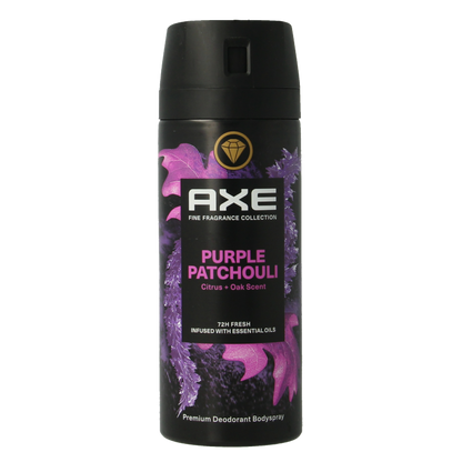 AXE Deodorant bodyspray purple patchouli 150 Milliliter