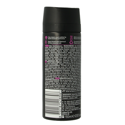 AXE Deodorant bodyspray purple patchouli 150 Milliliter