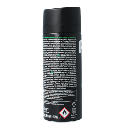 AXE Deodorant bodyspray Africa 150 Milliliter