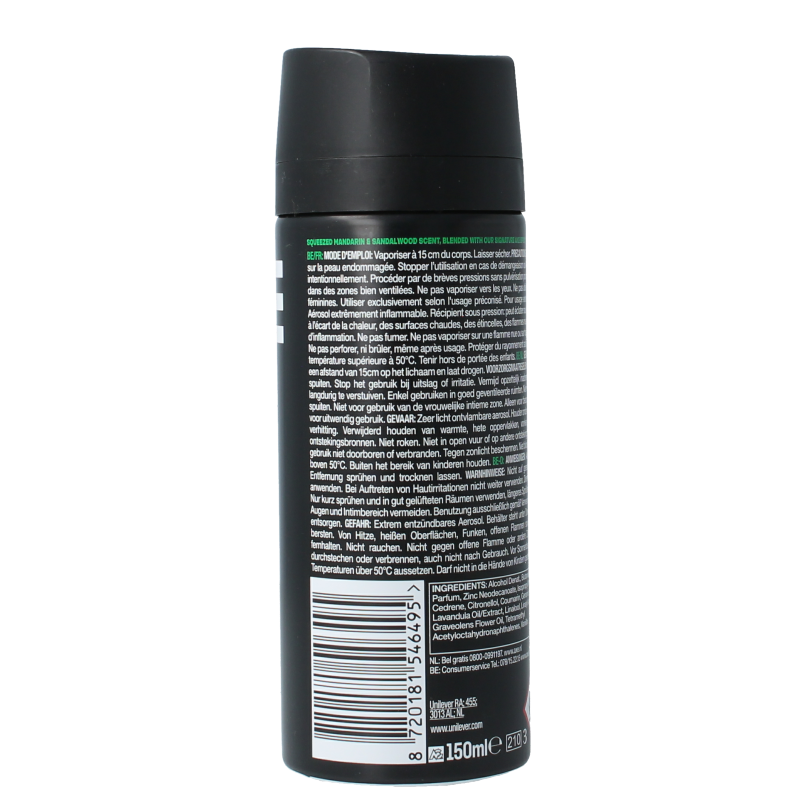 AXE Deodorant bodyspray Africa 150 Milliliter