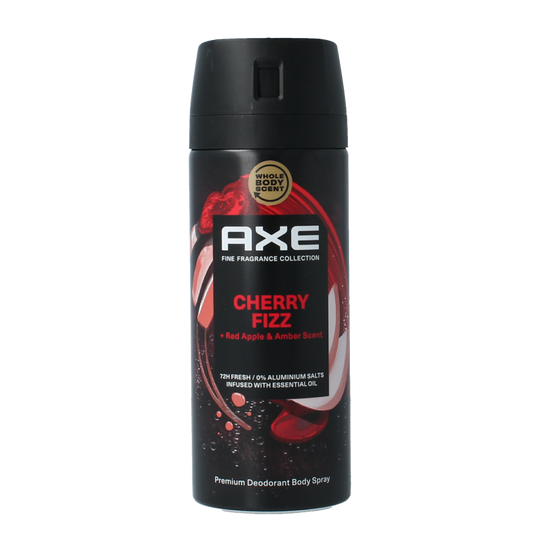 AXE Deodorant bodyspray cherry fizz 150 Milliliter