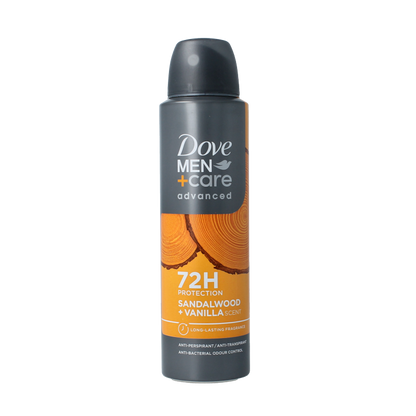 Dove Men+ care deodorant sandalwood /vanilla 150 Milliliter