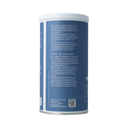 Mattisson Creatine Monohydraat Poeder 300.00 Gram