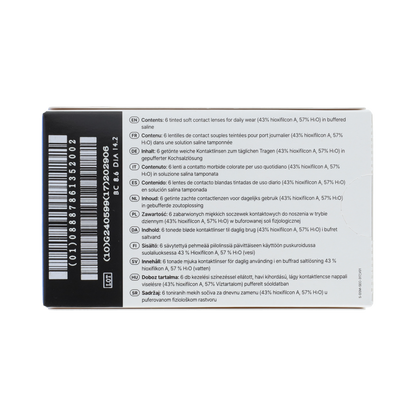 Eyefresh Eye Fresh maandlenzen 6-pack -2.00 6.00 Stuks