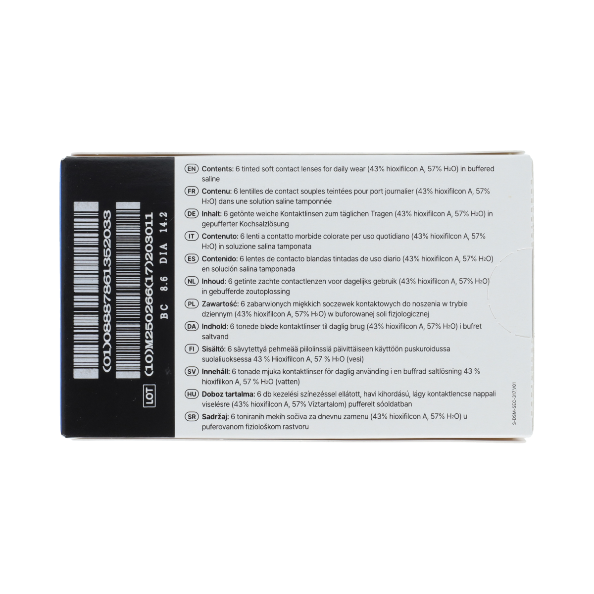Eyefresh Eye Fresh maandlenzen 6-pack -2.75 6.00 Stuks
