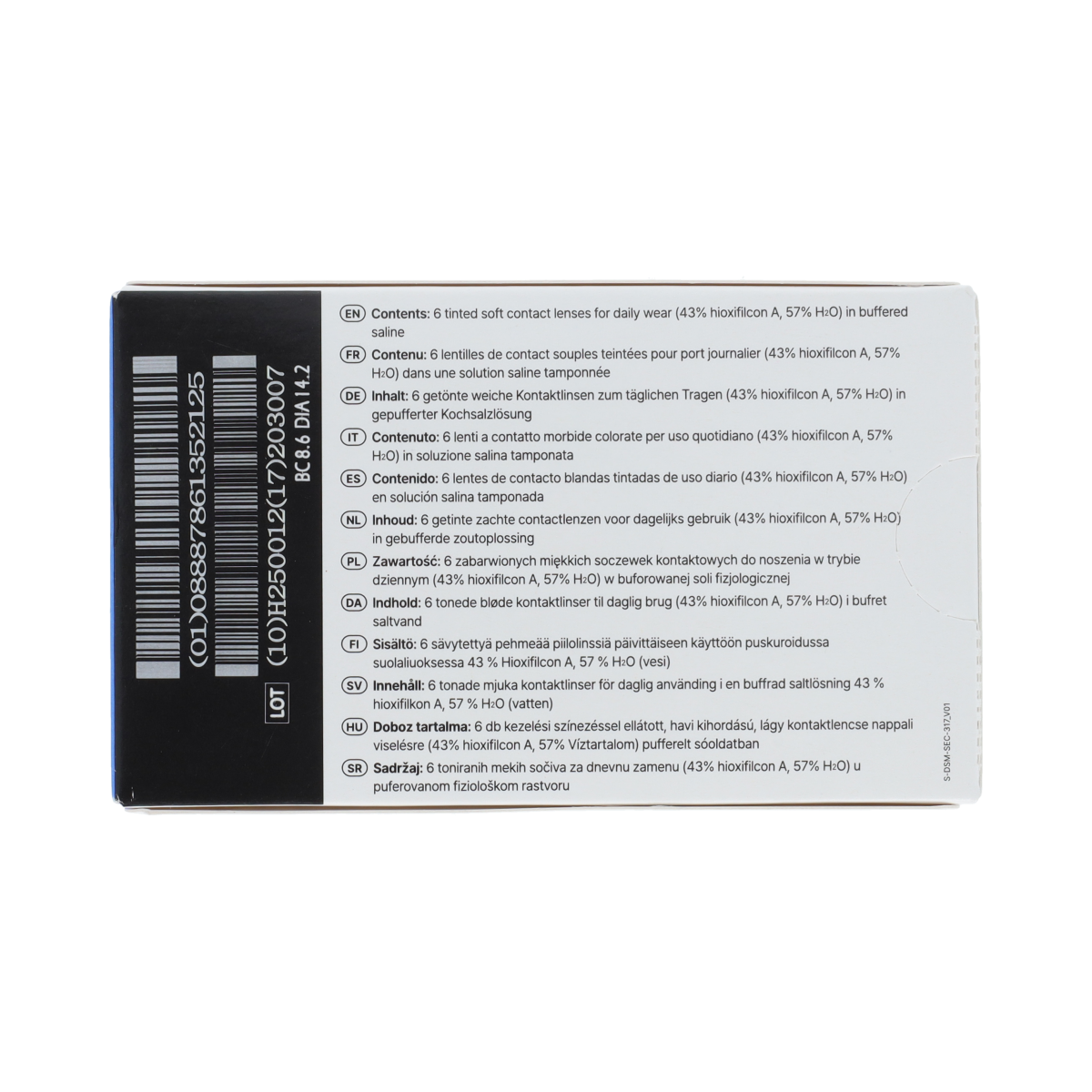 Eyefresh Eye Fresh maandlenzen 6-pack -5.00 6.00 Stuks