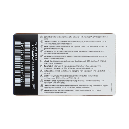Eyefresh Eye Fresh maandlenzen 6-pack -6.00 6.00 Stuks