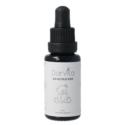 Darvita D3+K2 kokosolie kind 20.00 Milliliter