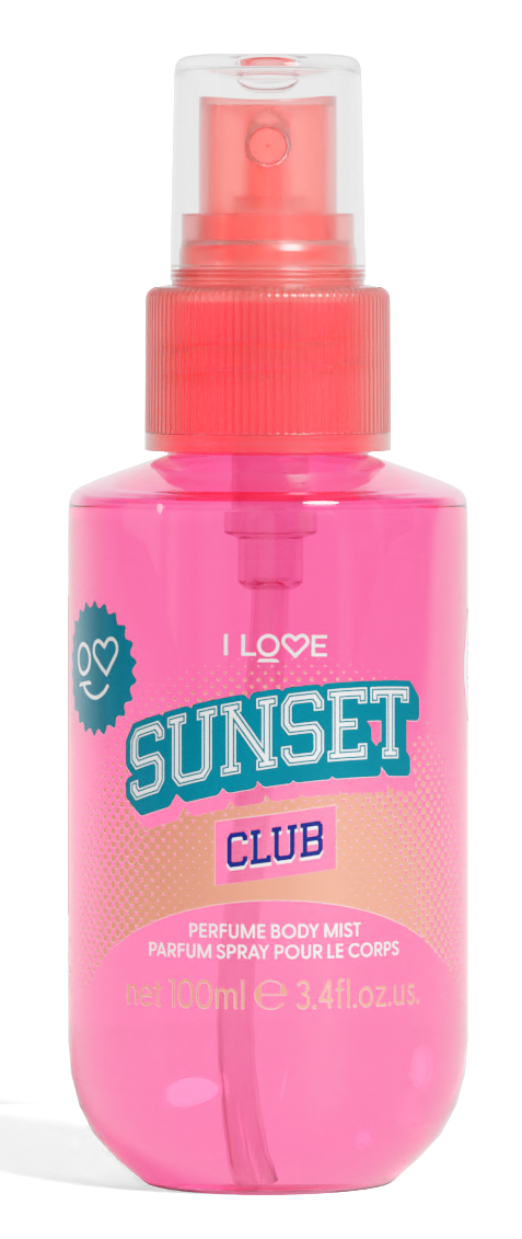 I Love Cosmetics  Sunset Club Perfumed Body Mist 100.00 Milliliter