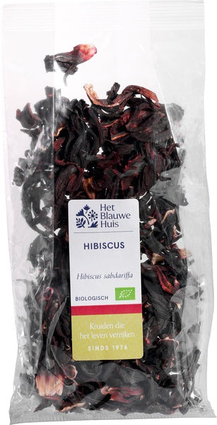 Het Blauwe Huis Hibiscusthee los bio 40.00 Gram
